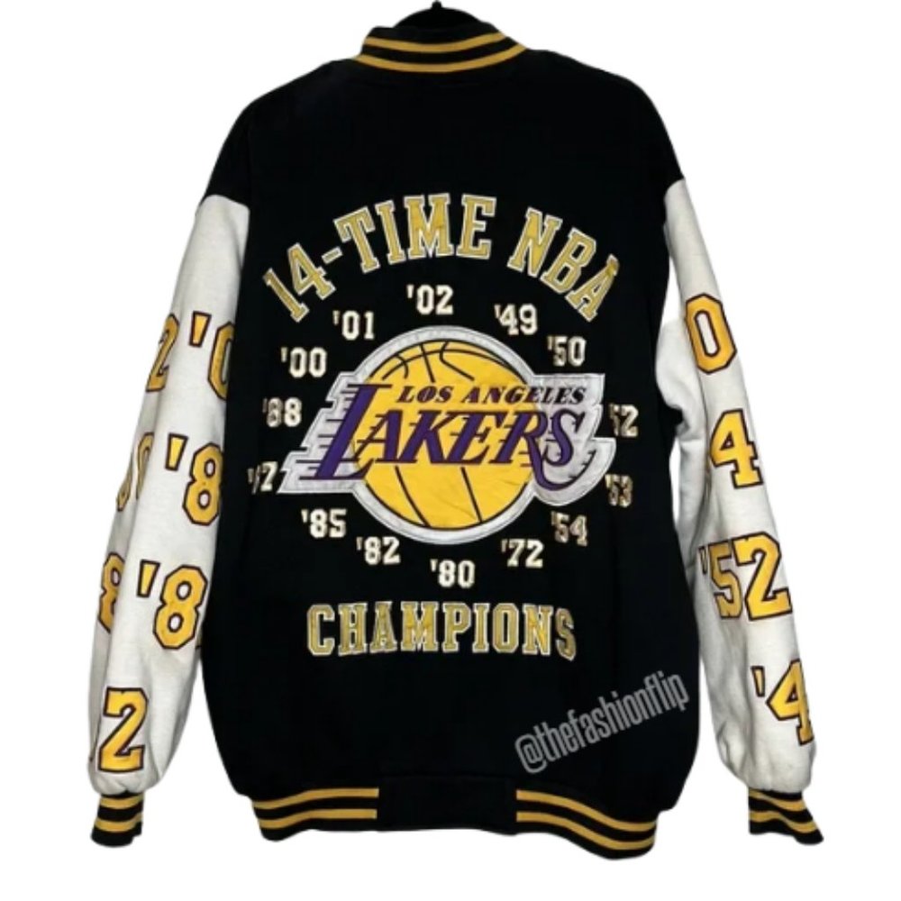 Los Angeles Lakers Champion Jacket Size XL
